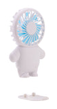 Emerald 2in1 Rechargeable Portable Handheld & Desktop Fan with Phone Holder, 3 Speed