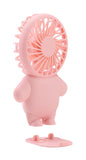 Emerald 2in1 Rechargeable Portable Handheld & Desktop Fan with Phone Holder, 3 Speed