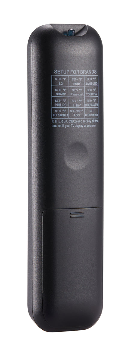Emerald Universal Smart TV Remote All-in-One Remote Control for Most Major TV Brands, Compatible with Streaming Apps