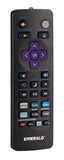 Emerald Replacement Remote for Roku Smart TVs Only, Ergonomic Design