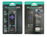 Emerald Replacement Remote for Roku Smart TVs Only, Ergonomic Design