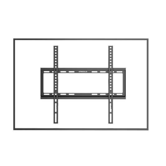 Emerald Ultra Slim Fixed Wall Mount for 23"–65" TVs, 0.81" Low Profile, VESA 200x200 to 400x400mm