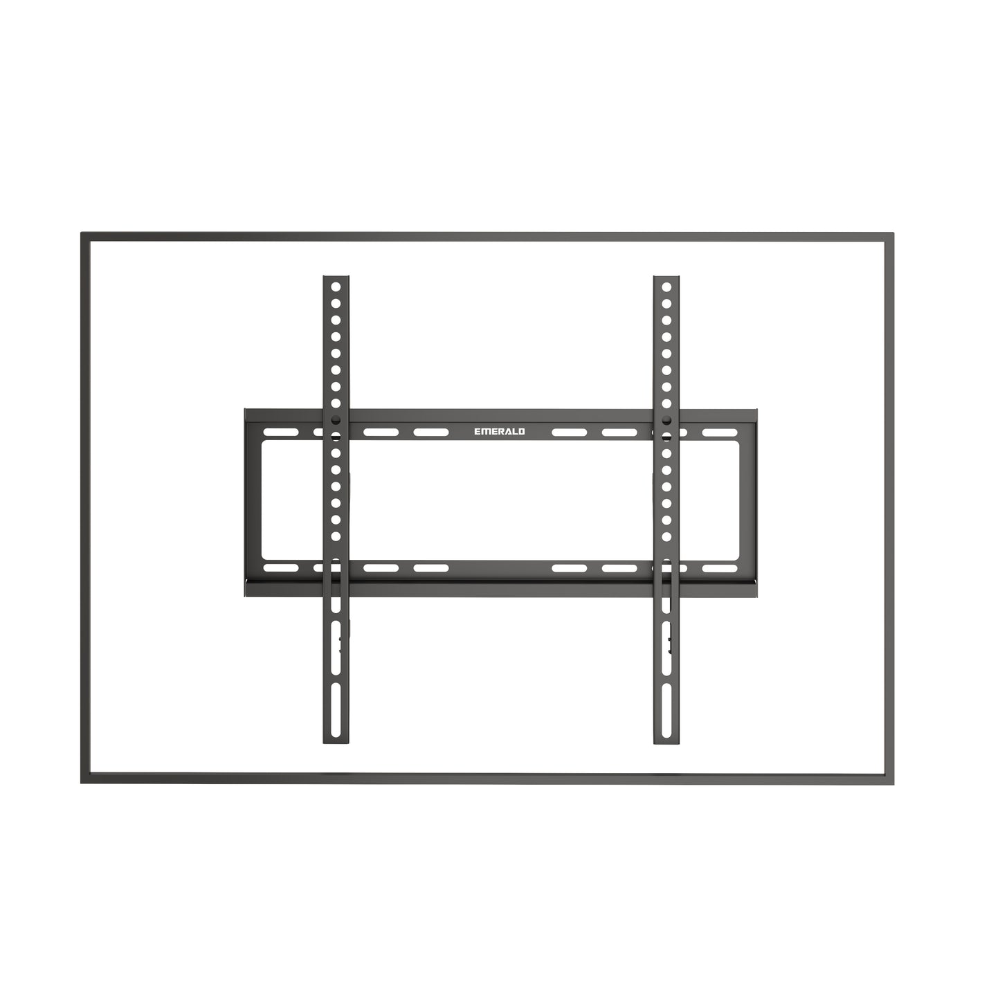 Rocky Ultra Slim Fixed Wall Mount for 23"-65" TVs, 0.81" Low Profile, VESA 200x200 to 400x400 mm