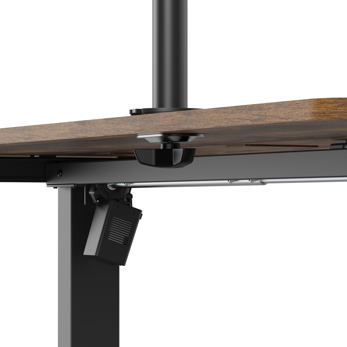 Emerald Dual Monitor Desk Mount for 17-32" Screens, Full Motion Adjustable Arm Stand with Tilt, Swivel, and Cable Management