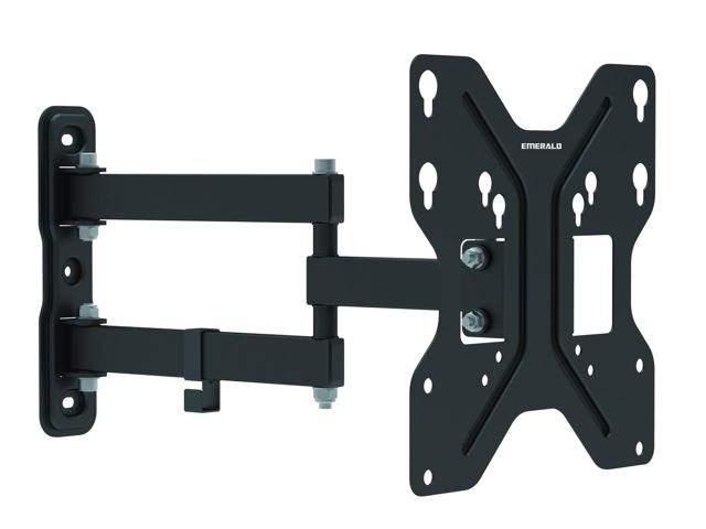 Emerald Full Motion TV Wall Mount For 13"-47" TVs, Max VESA 200x200, Max 77lbs
