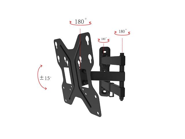 Emerald Full Motion TV Wall Mount For 13"-47" TVs, Max VESA 200x200, Max 77lbs
