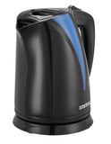 Emerald 2L Black Electric Kettle, 1350W, Automatic Shut Off, Fast Boil Design