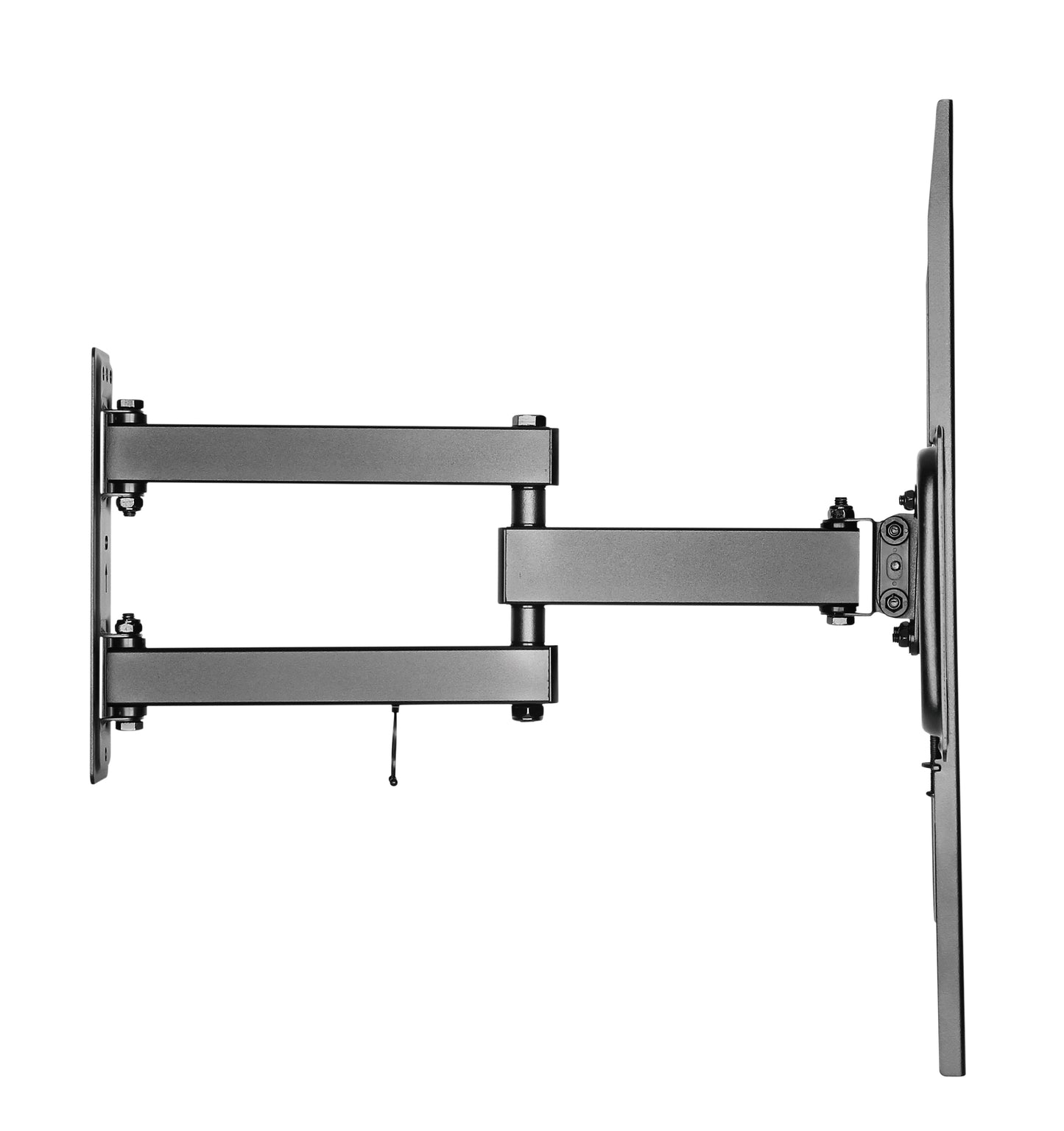 Emerald 32–85" Full Motion TV Wall Mount Kit with 15ft LED Strip Light and Universal RF Remote