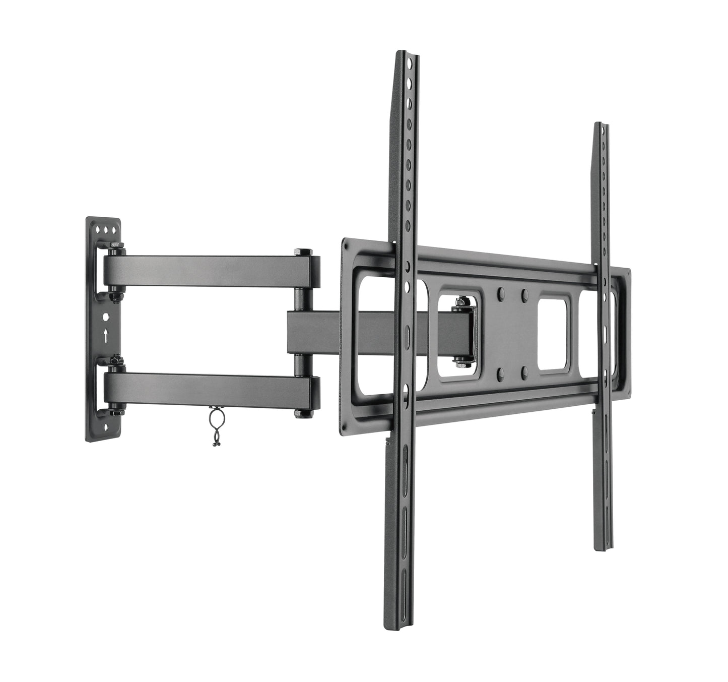 Emerald 32–85" Full Motion TV Wall Mount Kit with 15ft LED Strip Light and Universal RF Remote