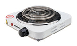 Emerald Compact & Portable, 1000W Electric Single Burner 5.5" Coil Stovetop