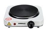 Emerald Compact & Portable, 1000W Electric Single Burner 6.1" Coil Less Plate Stovetop