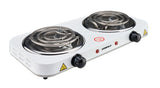 Emerald Compact & Portable, 2000W (2x1000W) Electric Double Burner 5.5" Coils Stovetop