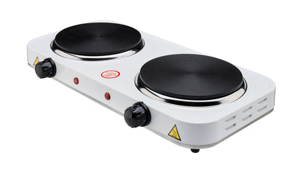 Emerald Compact & Portable, 2000W (2x1000W) Electric Double Burner 6.1" Coils Less Plate Stovetop