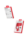 Emerald 3.3ft 2-in-1 Retractable USB-A to Lightning & Type-C, Fast Charging & Data Syncing Cable
