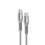 Emerald 6ft Coiled USB-C to USB-C Cable, Fast Charging & High-Speed Data Transfer
