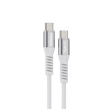 Emerald 6ft Coiled USB-C to USB-C Cable, Fast Charging & High-Speed Data Transfer