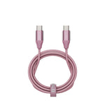 Emerald 10ft Braided USB-C to USB-C (Type-C), Fast Charging & Data Syncing Cable