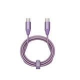 Emerald 10ft Braided USB-C to USB-C (Type-C), Fast Charging & Data Syncing Cable