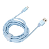 Emerald 10ft Braided USB-A to Lightning, Fast Charging & Data Syncing Cable Compatible with iPhone