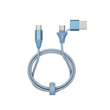 Emerald 6ft Braided USB-A or USB-C to USB-C (Type-C), Fast Charging & Data Syncing Cable
