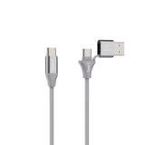 Emerald 6ft Braided USB-A or USB-C to USB-C (Type-C), Fast Charging & Data Syncing Cable