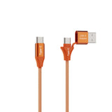 Emerald 6ft Braided USB-A or USB-C to USB-C (Type-C), Fast Charging & Data Syncing Cable