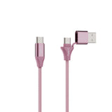 Emerald 6ft Braided USB-A or USB-C to USB-C (Type-C), Fast Charging & Data Syncing Cable