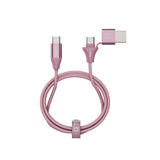Emerald 6ft Braided USB-A or USB-C to USB-C (Type-C), Fast Charging & Data Syncing Cable