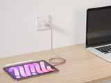Emerald 6ft Braided USB-A or USB-C to USB-C (Type-C), Fast Charging & Data Syncing Cable