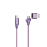 Emerald 6ft Braided USB-A or USB-C to USB-C (Type-C), Fast Charging & Data Syncing Cable