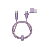 Emerald 6ft Braided USB-A or USB-C to USB-C (Type-C), Fast Charging & Data Syncing Cable