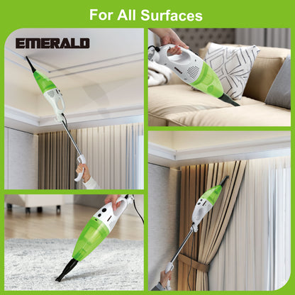 Emerald 500W Vacuum Cleaner, 14,000Pa Suction Power, HEPA Filter, Lightweight Portable Design, 1.2L Dust Cup