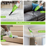 Emerald 500W Vacuum Cleaner, 14,000Pa Suction Power, HEPA Filter, Lightweight Portable Design, 1.2L Dust Cup
