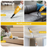 Emerald 500W Vacuum Cleaner, 14,000Pa Suction Power, HEPA Filter, Lightweight Portable Design, 1.2L Dust Cup