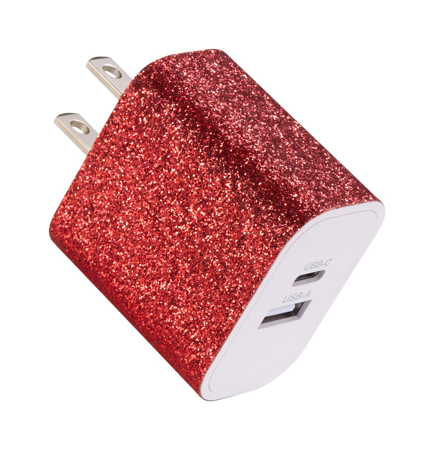 Emerald 20W PD, 2 Port Adapter and 6ft Type-C to Type-C, Fast Charge, Braided Cable