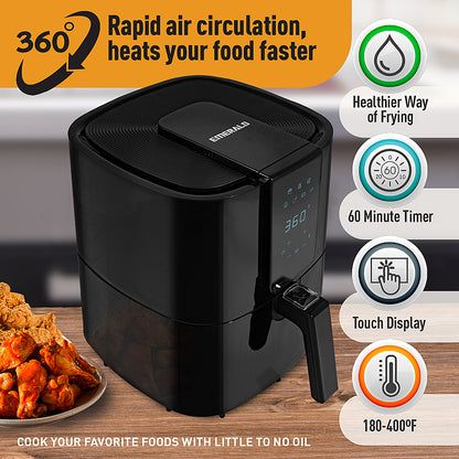 5.2L Digital Air Fryer - 1804-5.0