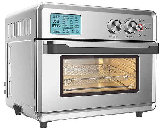 Silver 25L Digital Air Fryer Oven